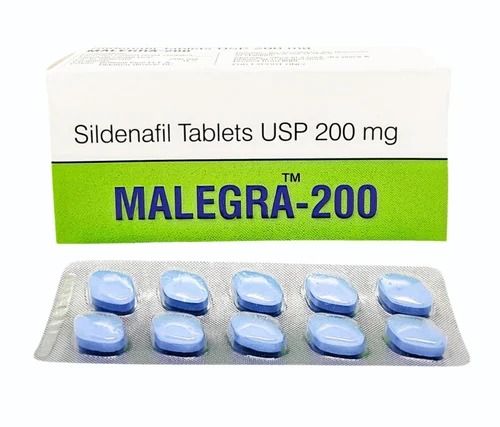 Malegra Sidenafil Citrate 200mg Tablets_0