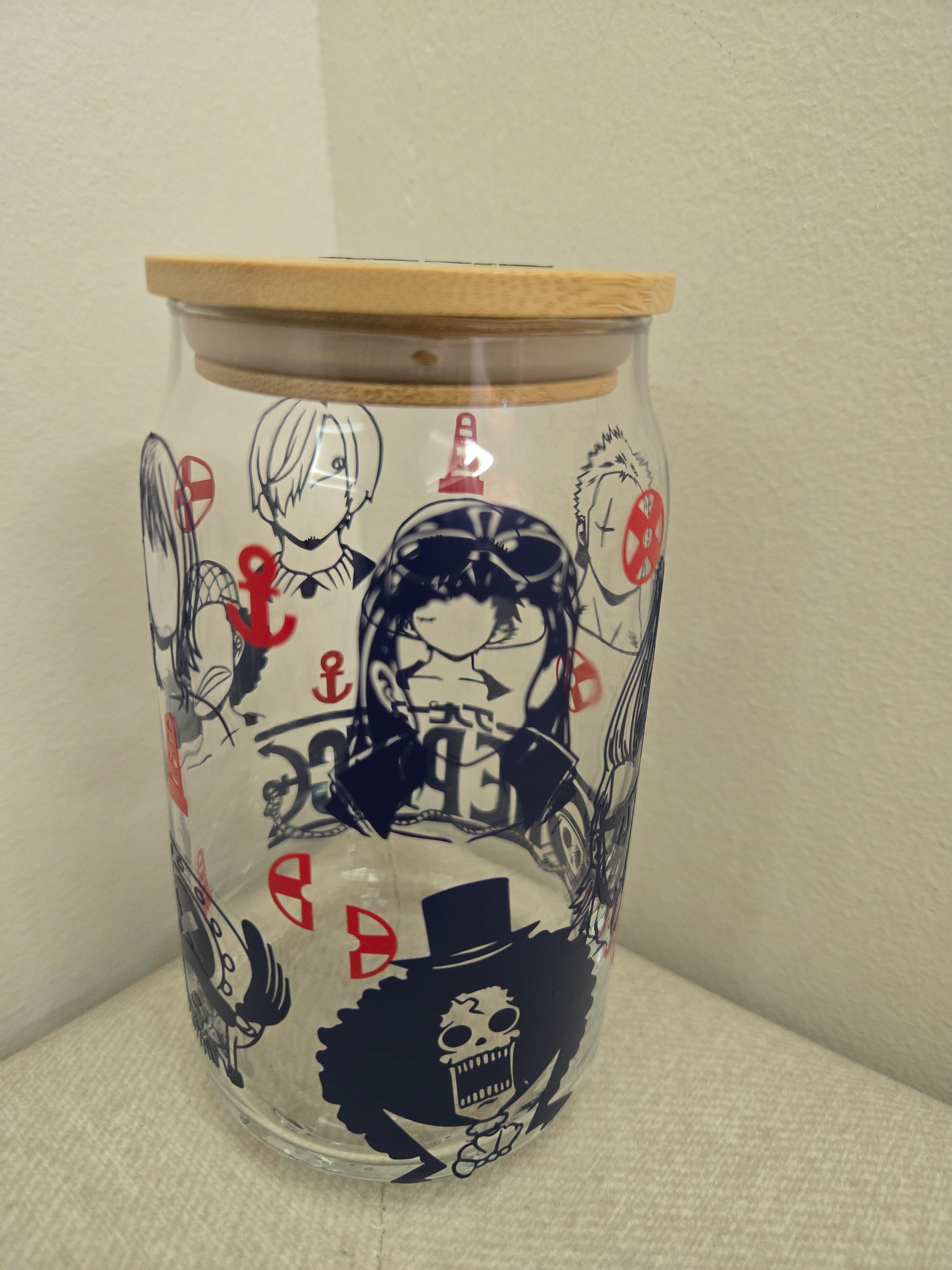 One Piece Libby Glass Cup (Pre-Order)_1