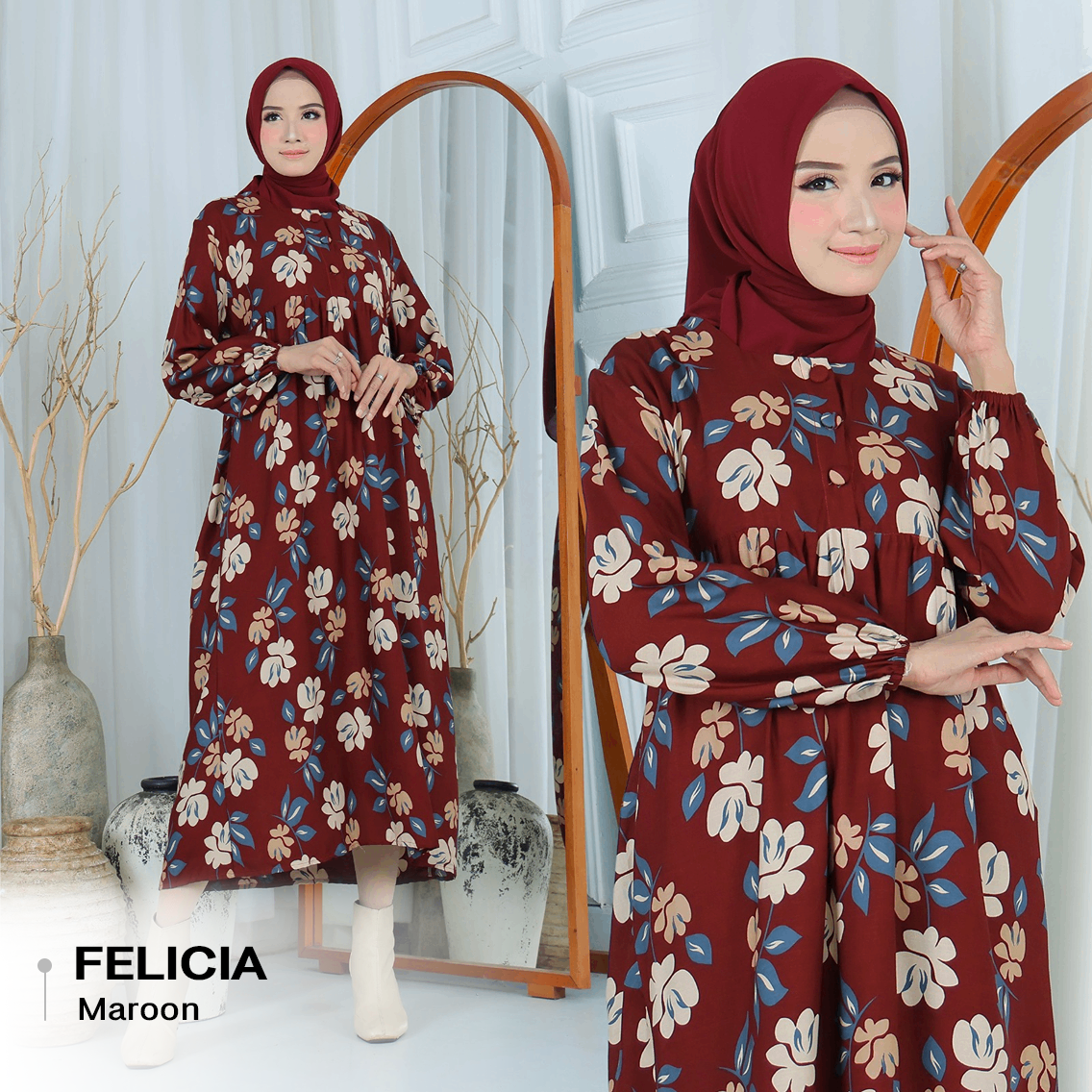 Dress Felicia Rayon Diamond_2