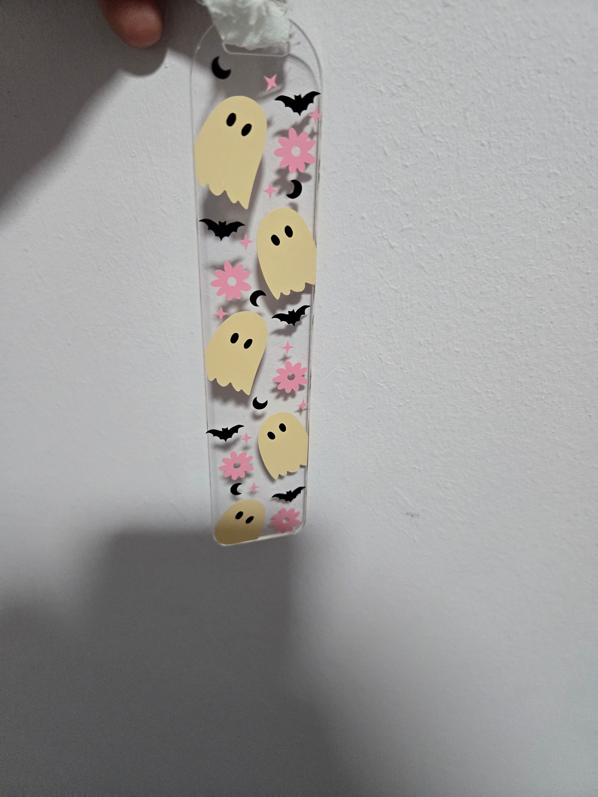 Permanent Vinyl Acrylic Bookmarks (Round Top)_0