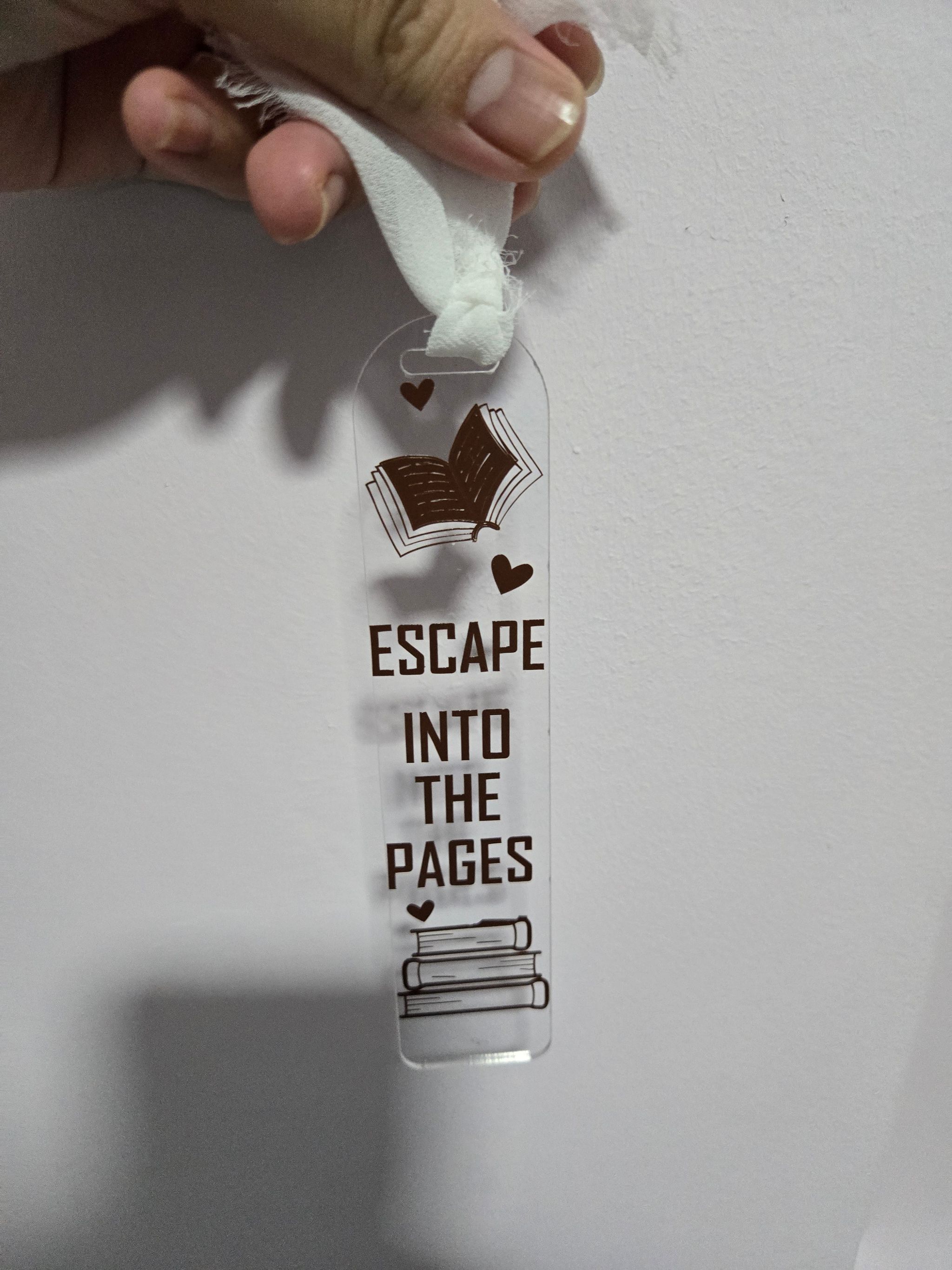 Permanent Vinyl Acrylic Bookmarks (Round Top)_5