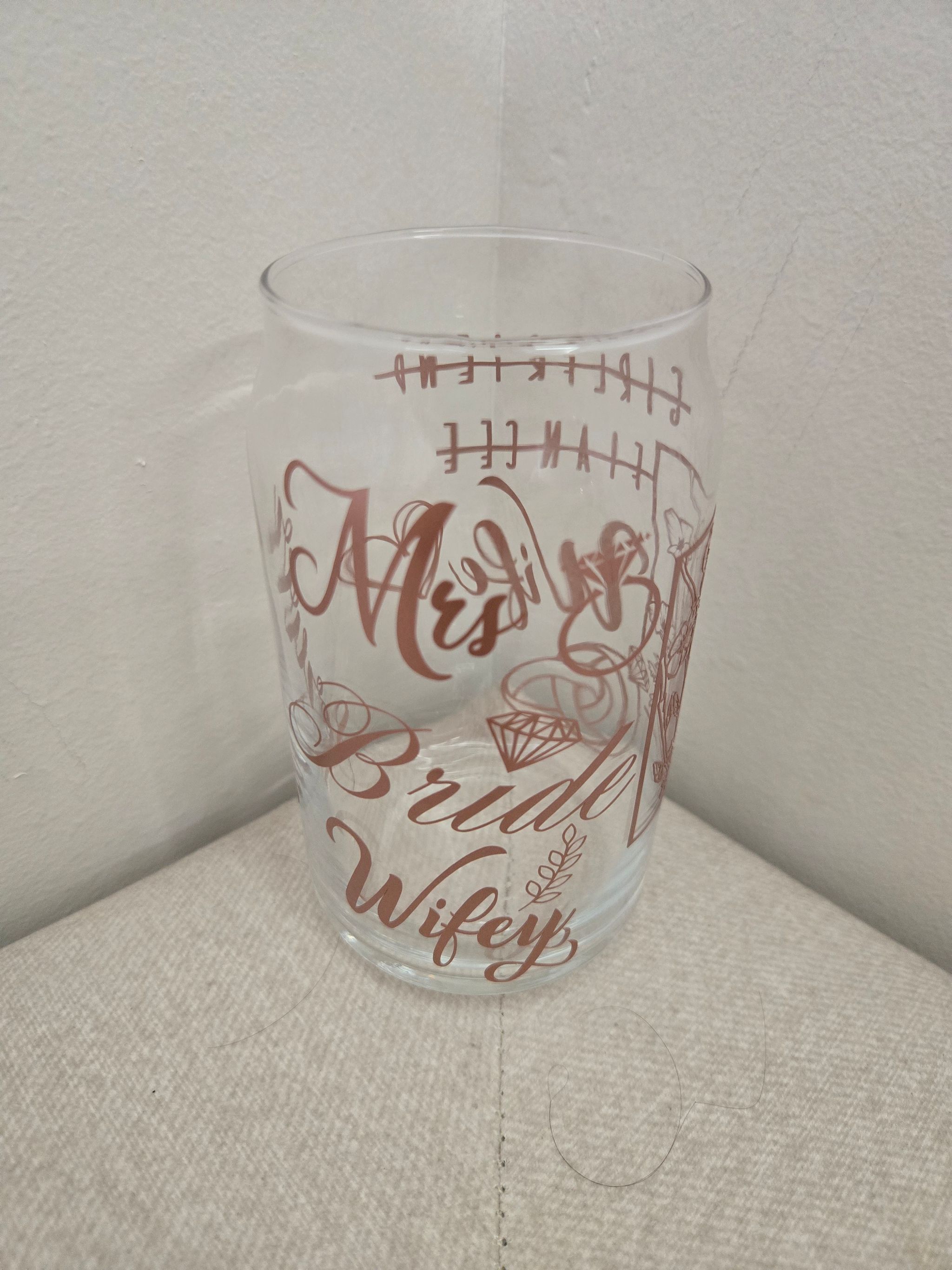 Bridal Libby Glass Cup (Pre-Order)_2