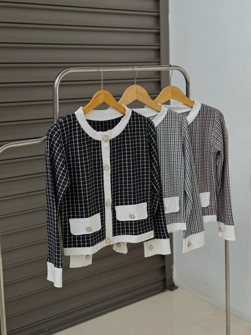 Elegant Pocket Cardigan_0