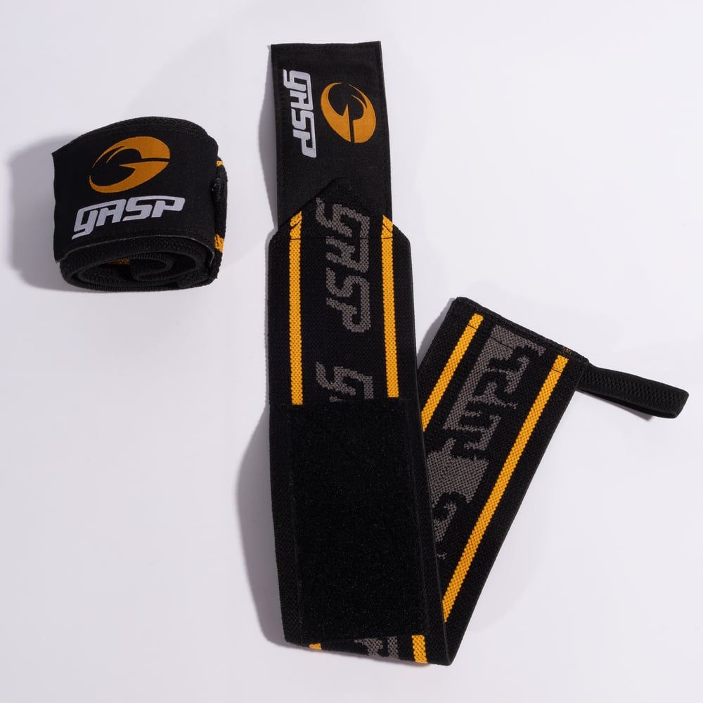 GASP WRIST WRAPS 18"" BLACK_0