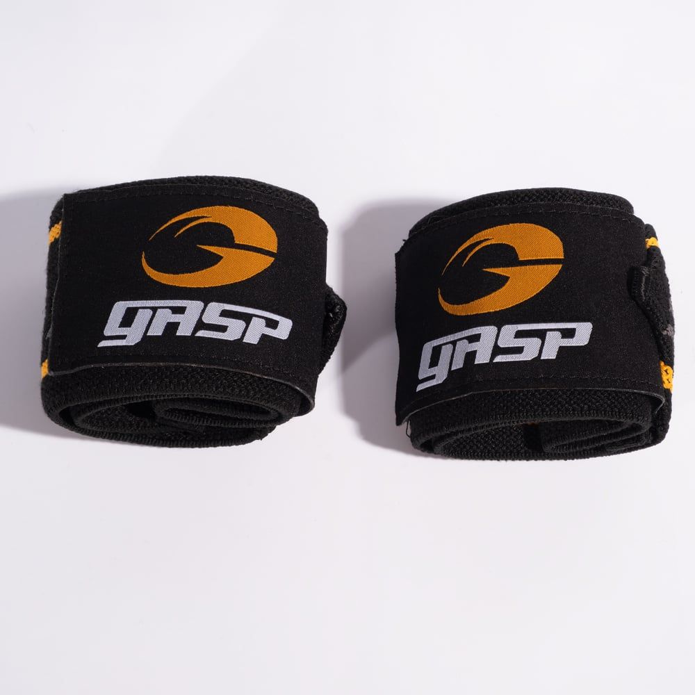 GASP WRIST WRAPS 18"" BLACK_1