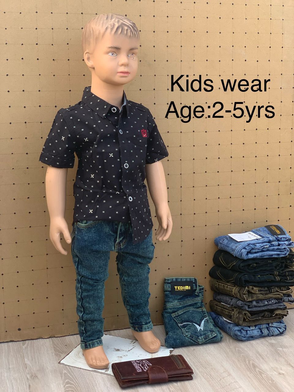 Kids wear, jeans and shirt. 2 pieces_4