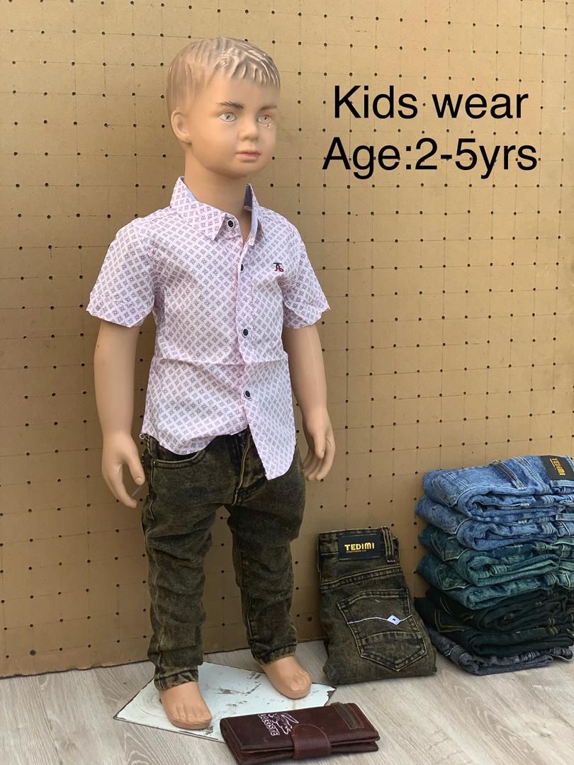 Kids wear, jeans and shirt. 2 pieces_5