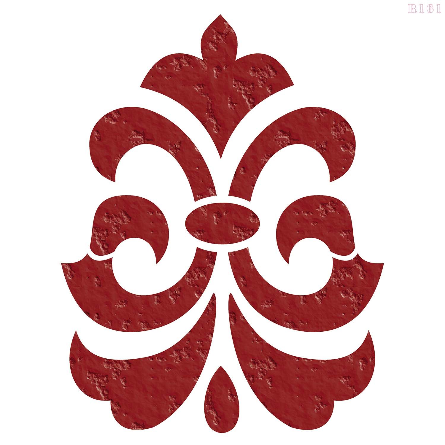 R161_Damask Wall Stencil_1