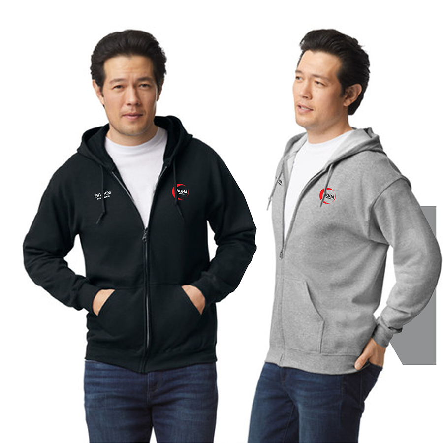 FULL ZIP HOODED SWEATSHIRT_1