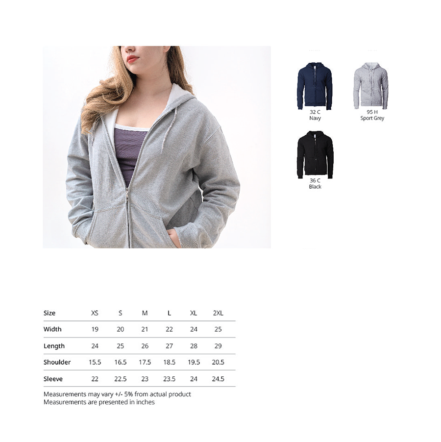 FULL ZIP HOODED SWEATSHIRT_2