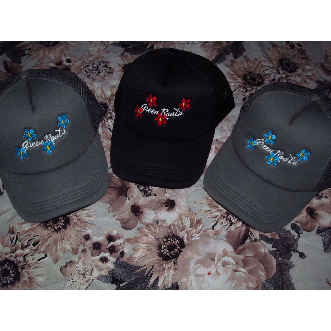 Floral trucker cap_2