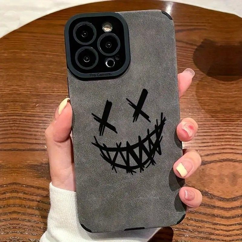 2024 New Smiling Devil Phone Case - Stylish And Protective Cover for Iphone 14 Pro Max / Black_0