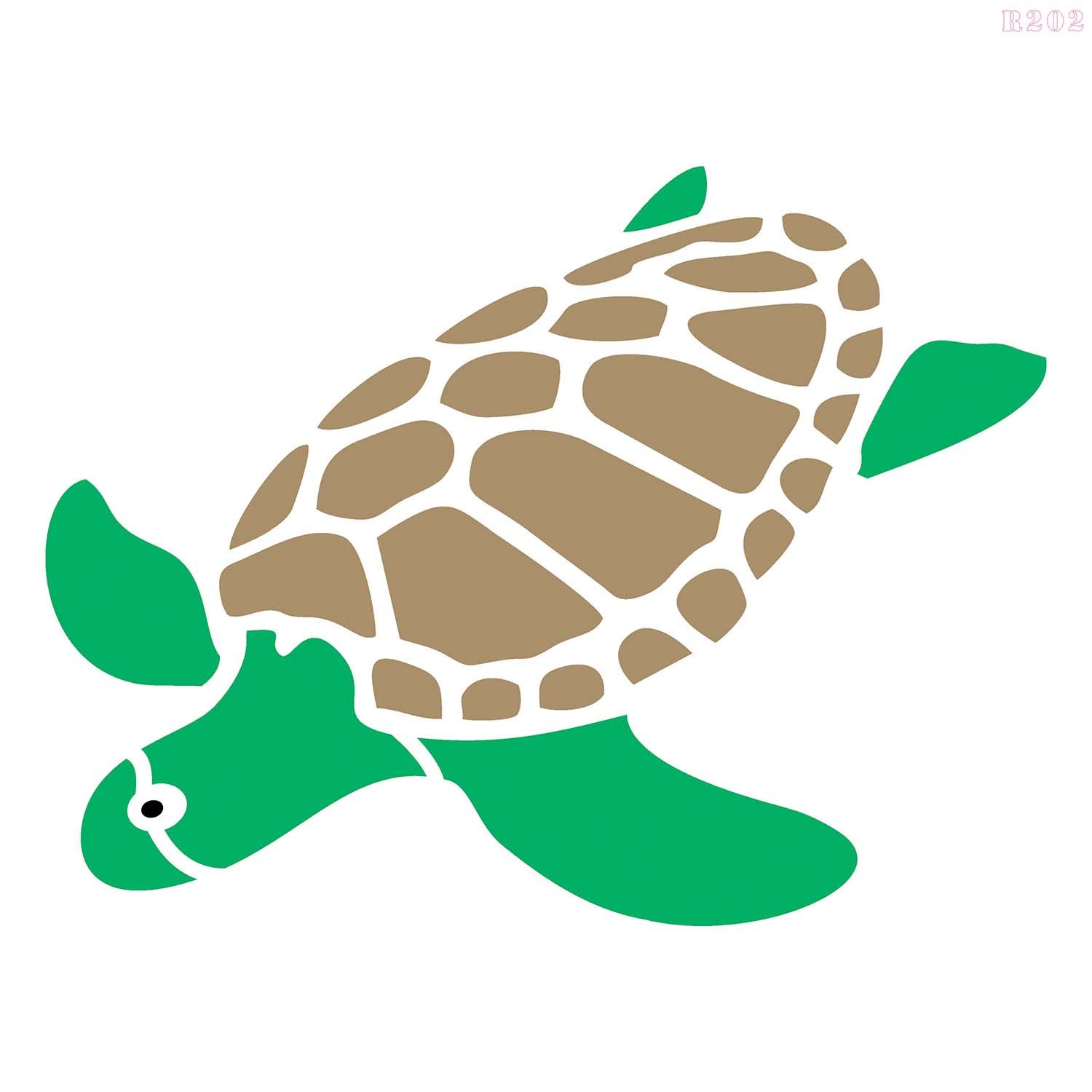 R202_Turtle Wall Stencil_1