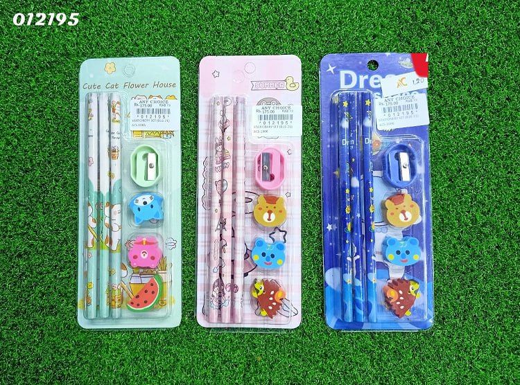 Kawaii Pencil & Stationery Set  _0