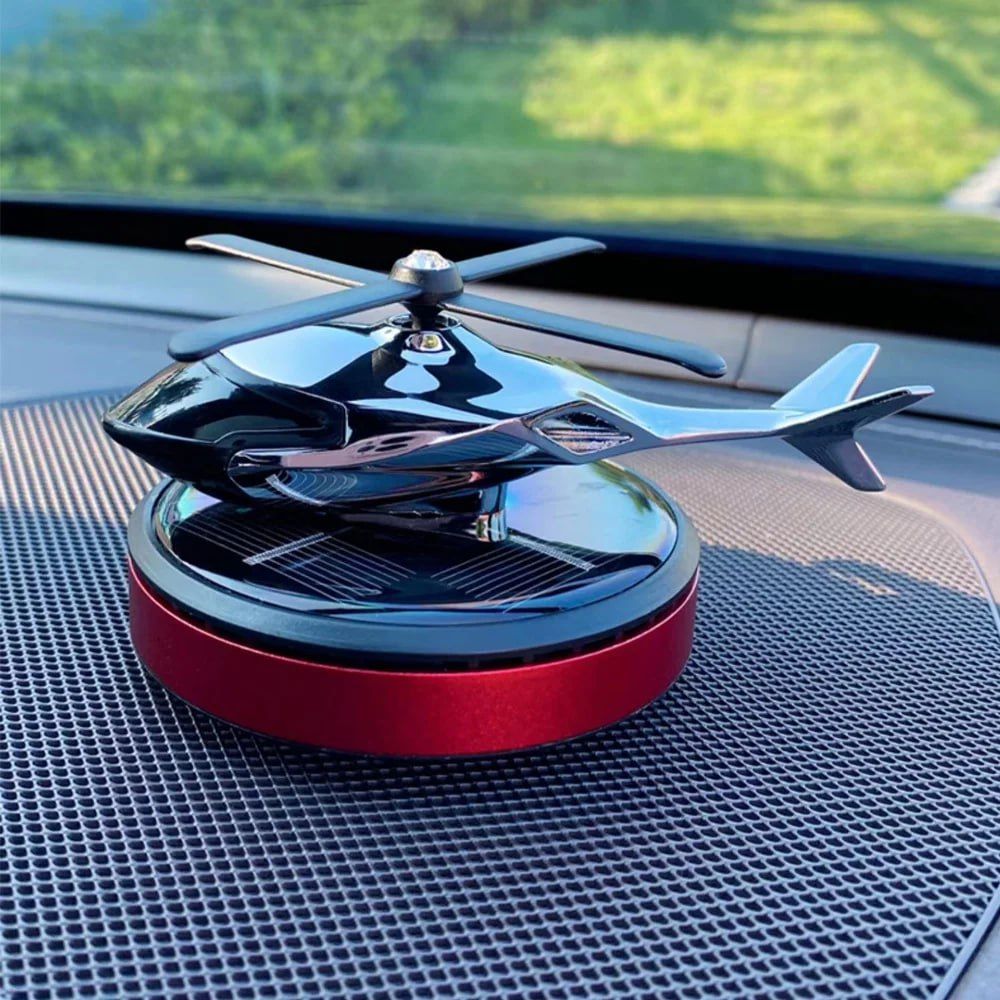 Car Dashboard Solar Heli Diffuser   _0