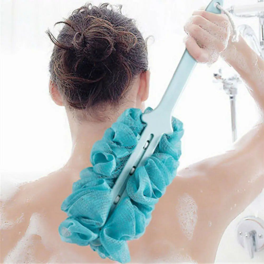 1 Pcs Long Handle Bath Brush  _0