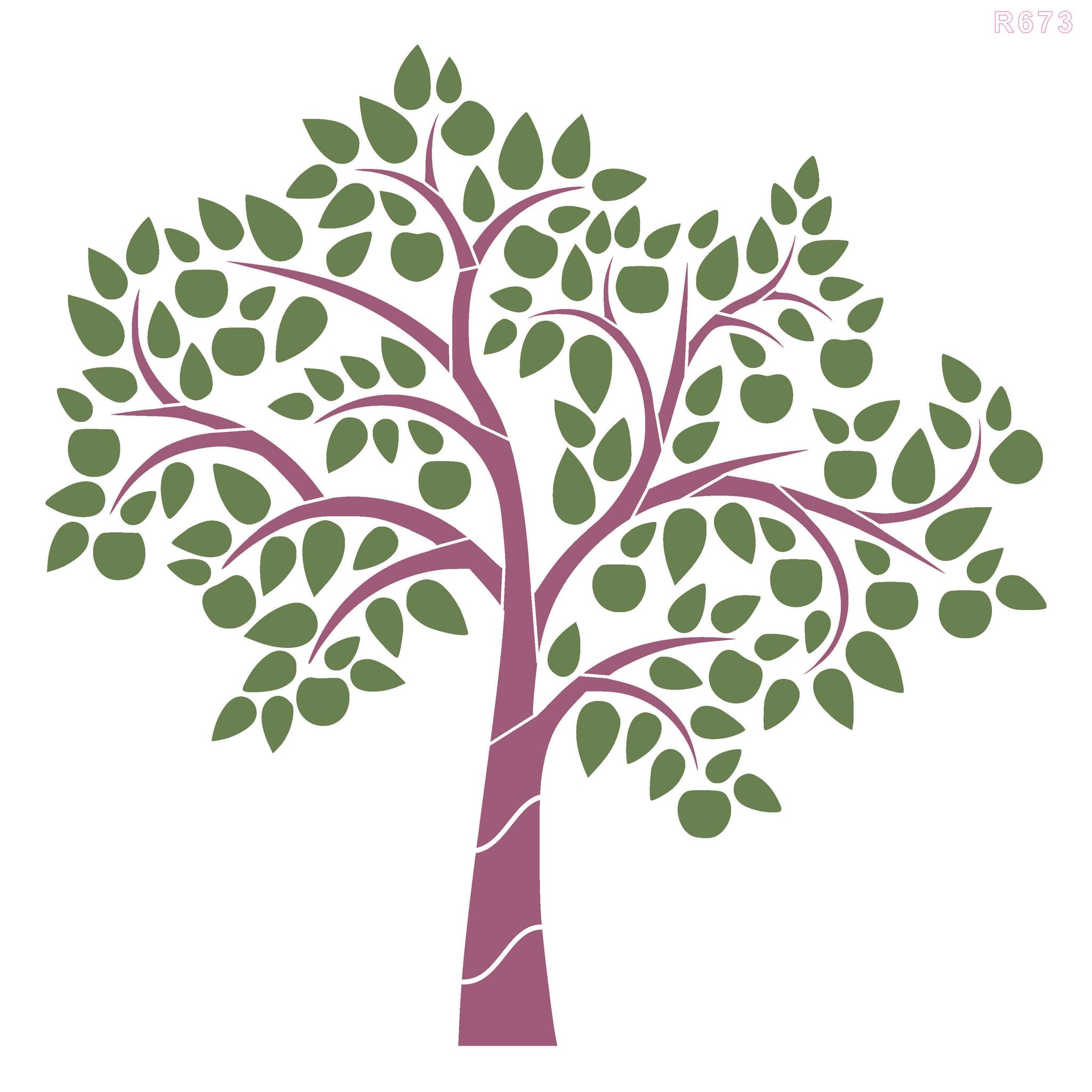 R673_Tree Wall Stencil_0