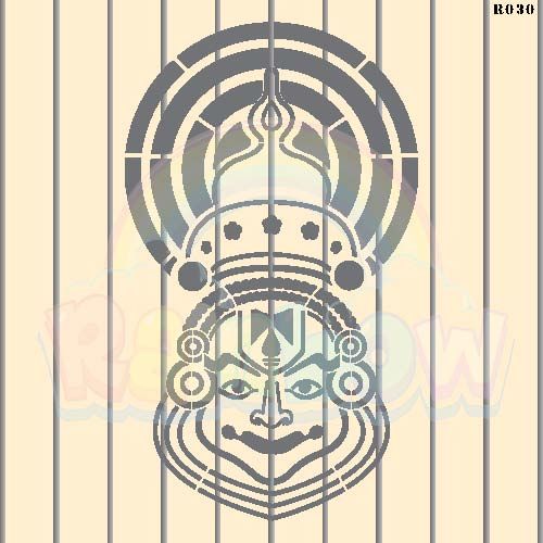 R030_Kathakali Wall Stencil_0