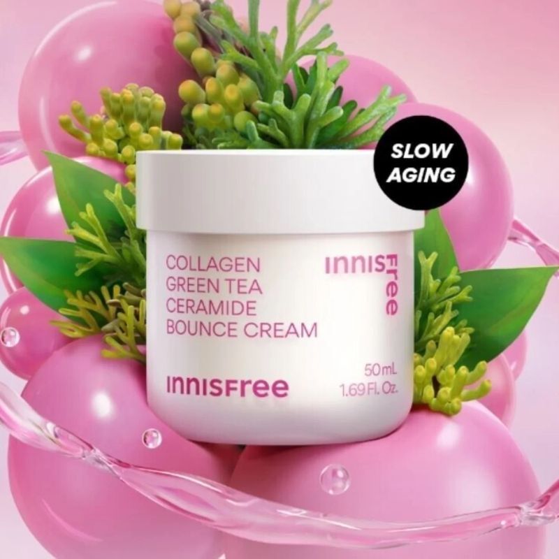 Innisfree Collagen Green Tea Bounce Cream_2