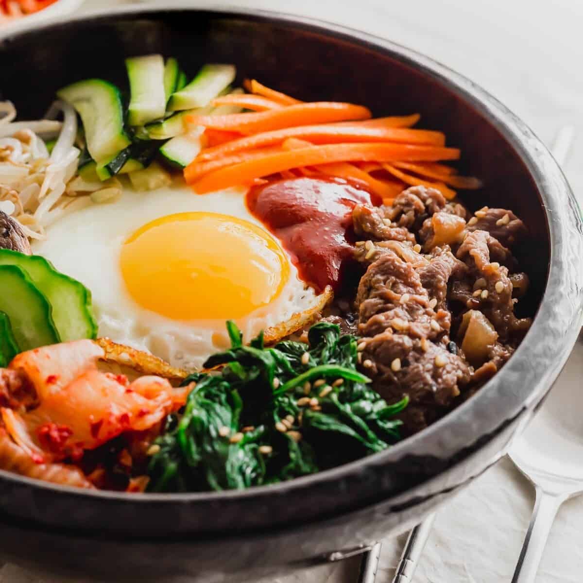 Bibimbap Rice Bowl ( บิบิมบับ )_1