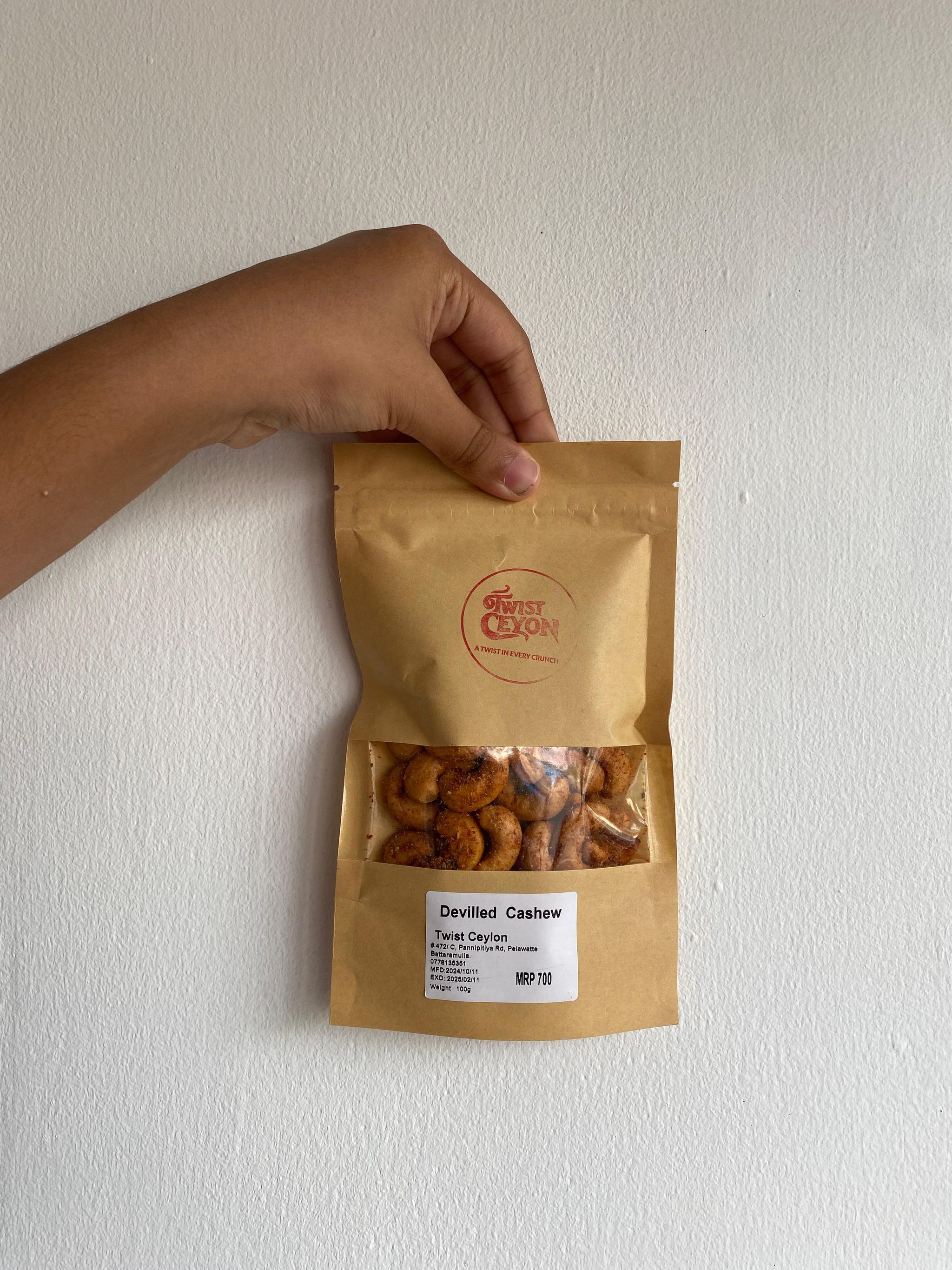 Devilled Cashew (100g)_0