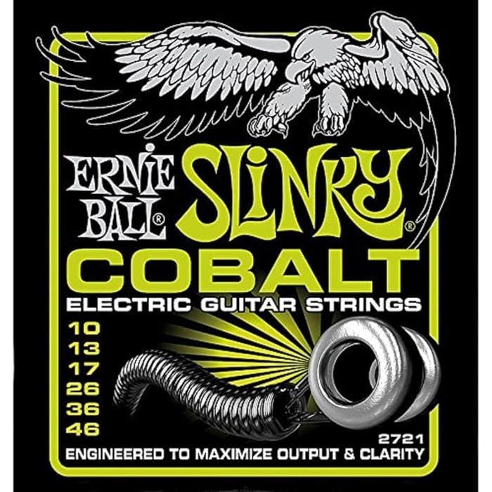 Ernie Ball Regular Slinky Cobalt Electric Guitar Strings 3 Pack - 10-46 Gauge_1