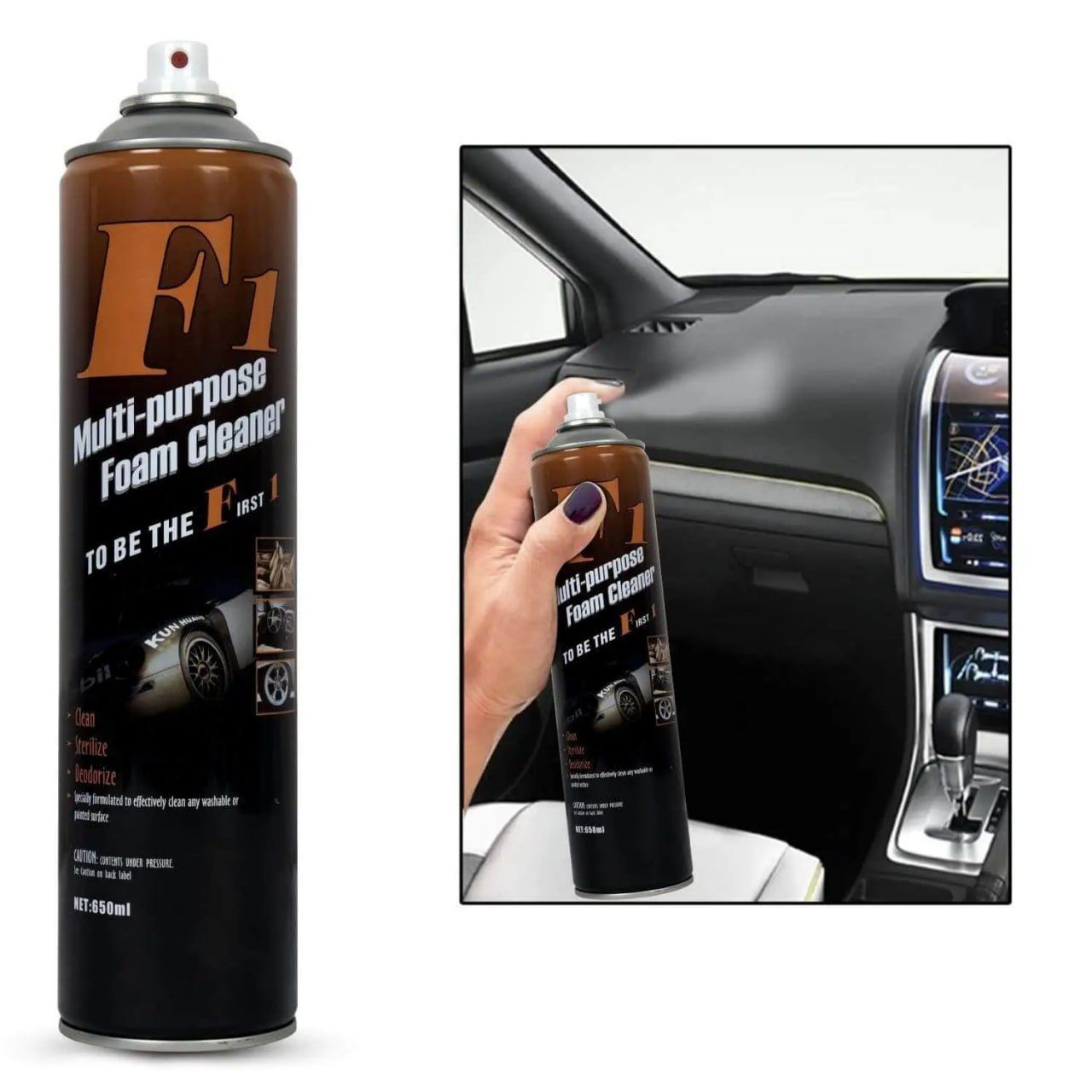 F1 Multipurpose Foam Cleaner _0