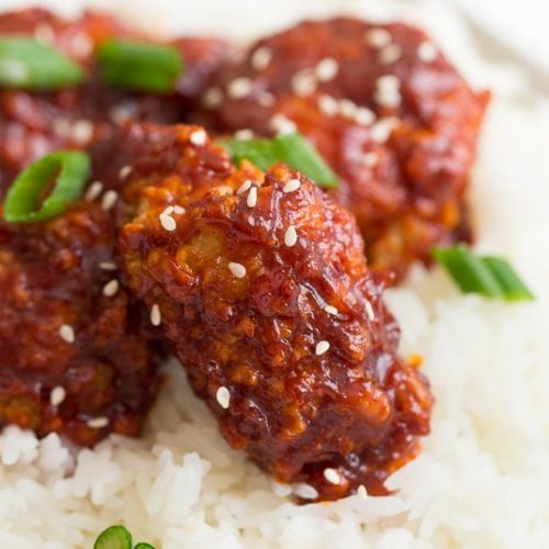 Korean Chicken with Rice ข้าวหน้าไก่ทอดซอสเกาหลี_1