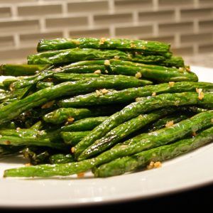 Stir-fried Garlic Green bean ผัดถั่วจีนกระเทียม _3