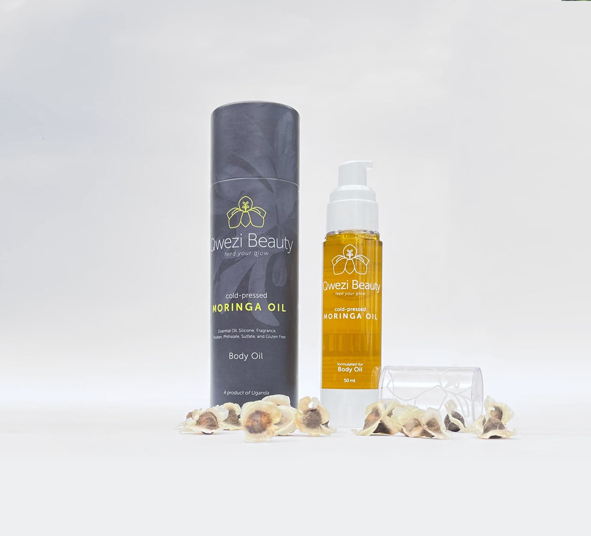 QUE-50 Cold Pressed Moringa Oil 50ml_1