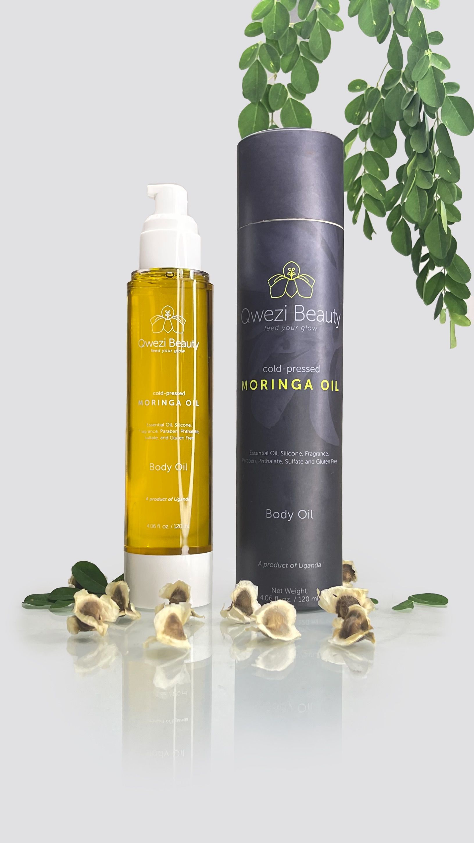 QUE-120 Cold Pressed Moringa Oil 120ml_4