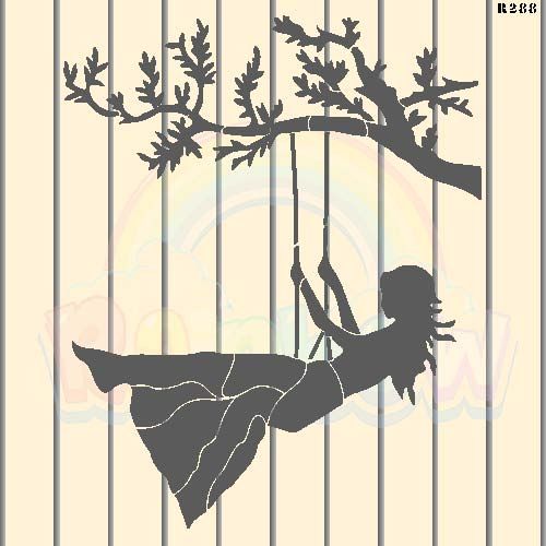 R288_Home Decor Wall Stencil_0