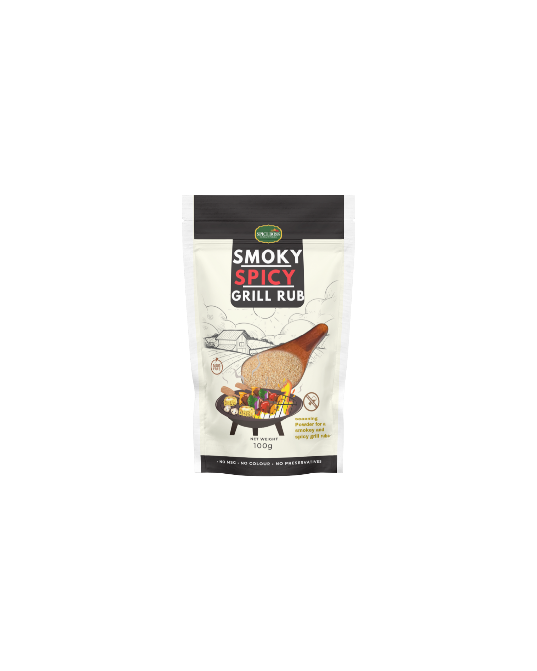 SMOKY SPICY GRILL RUB (100g)_0