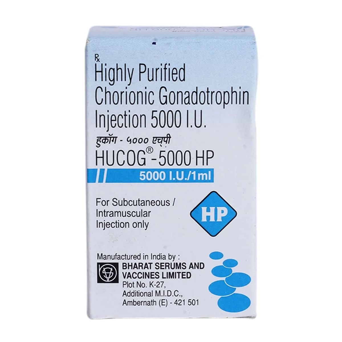 Highly Purified Chorionic Gonadotrophin 5000 I.U. Injection _0