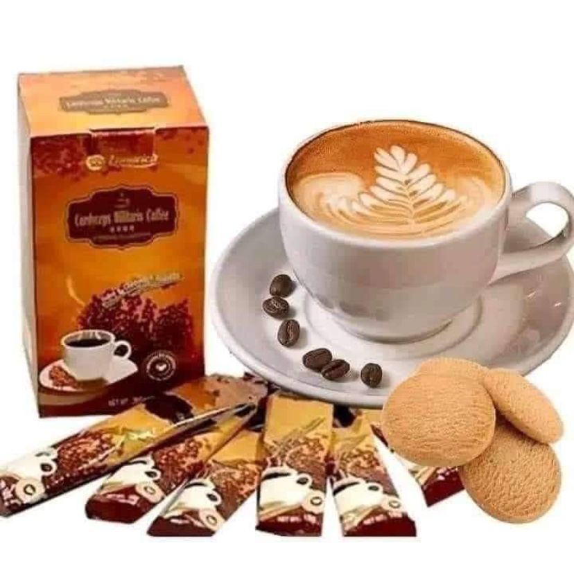 Café cordyceps Contre la fatigue; bonne qualité de sperme; Renforce la puissance sexuelle, (10 sachets)_4