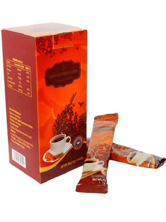Café cordyceps Contre la fatigue; bonne qualité de sperme; Renforce la puissance sexuelle, (10 sachets)_5