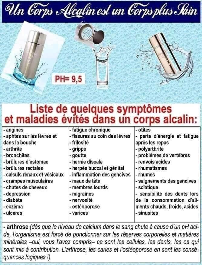 Le gobelet alcalin Longrich est assez spécial. Il transforme toute eau, acide ou neutre en une eau alcaline ionisée de pH 7,45 à 8 saine et potable.  Assure un approvisionnement en eau purifiée et un pH équilibré tout le temps grâce à l’élimination de l’excès Il élimine le chlore et les métaux nocifs Une enquête menée par l’OMS a révélé que près de 80% des maladies humaines sont dues à l’eau potable impure.  Boire de l’eau alcaline ionisée contribue au maintien de l’équilibre acide/basique dans notre corps. Le niveau d’alcalinité est en effet très important, car les recherches ont déjà prouvé que les bactéries et maladies ne peuvent pas survivre dans un état alcalin, mais qu’elles ont tendance à prospérer dans un environnement acide._13