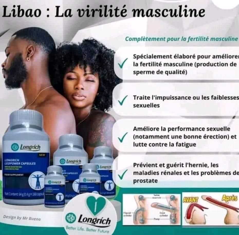 Libao (Compléments de fertilité pour homme, 160 comprimés)_3