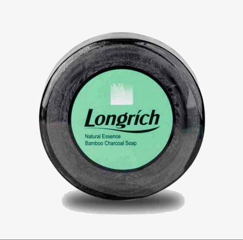 Savon noir au bambou naturel (Contre boutons, acnés, vergetures, phares,…100g×3)_4