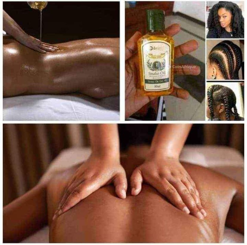 Snake oil 120ml Idéal pour les cheveux, le massage…_0
