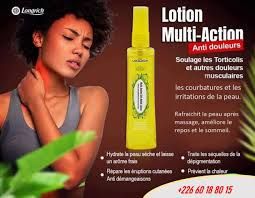 Lotion anti douleurs A base de plantes naturelles Réduit les douleurs musculaires Contient de la menthe_6