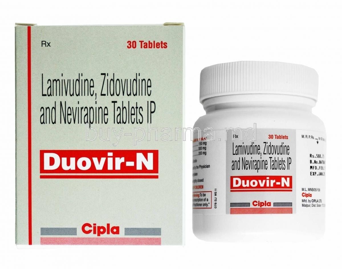 Lamivudine Zidovudine Nevirapine Tablets_0