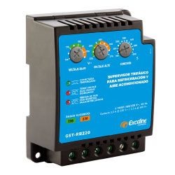 Supervisor de Voltaje Trifásico para Refrigeración y Aire Acondicionado 440V/480V GST-RR440_0