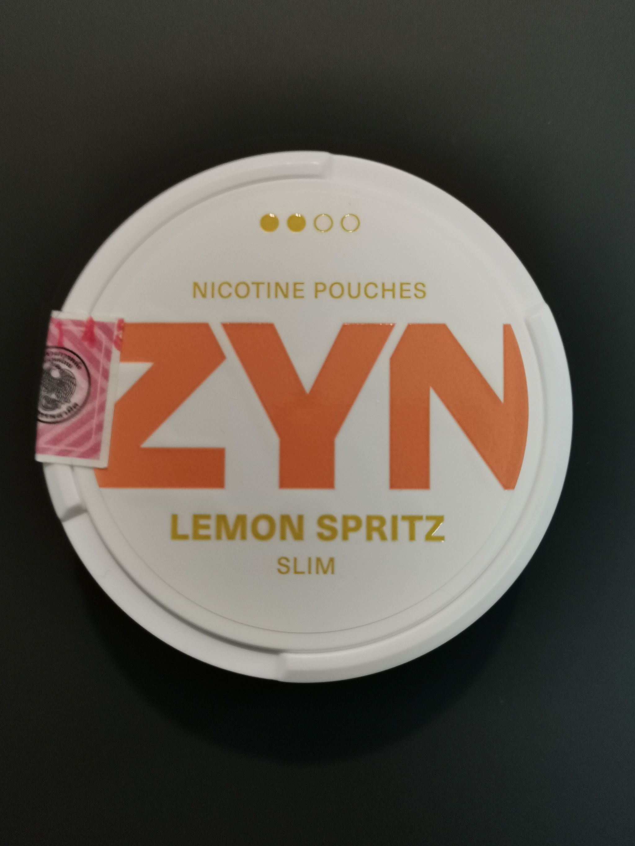 ZYN LEMON SPRITZ Slim Nocotine 6.5 mg/Pouch  21 Pouches/Box_0