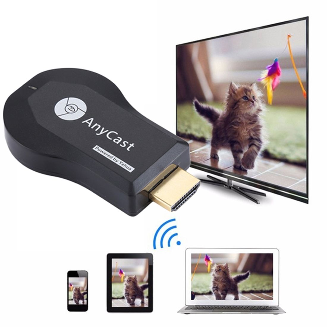 M9 Plus Wireless WiFi Display Dongle Receiver Airplay Miracast DLNA 1080P HDMI TV Stick_15