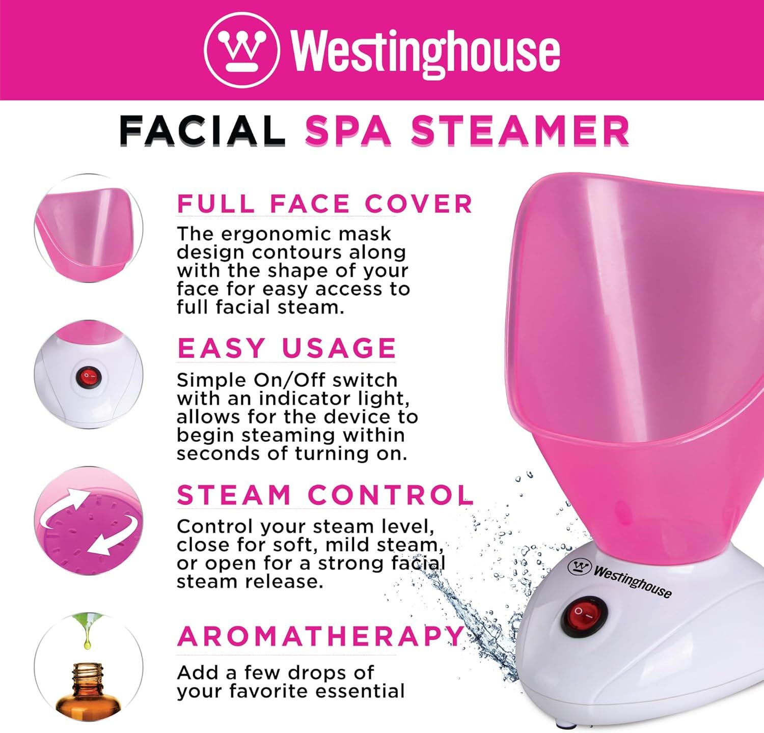 💆‍♀️ Westinghouse Facial Steamer Spa 💆‍♀️_3