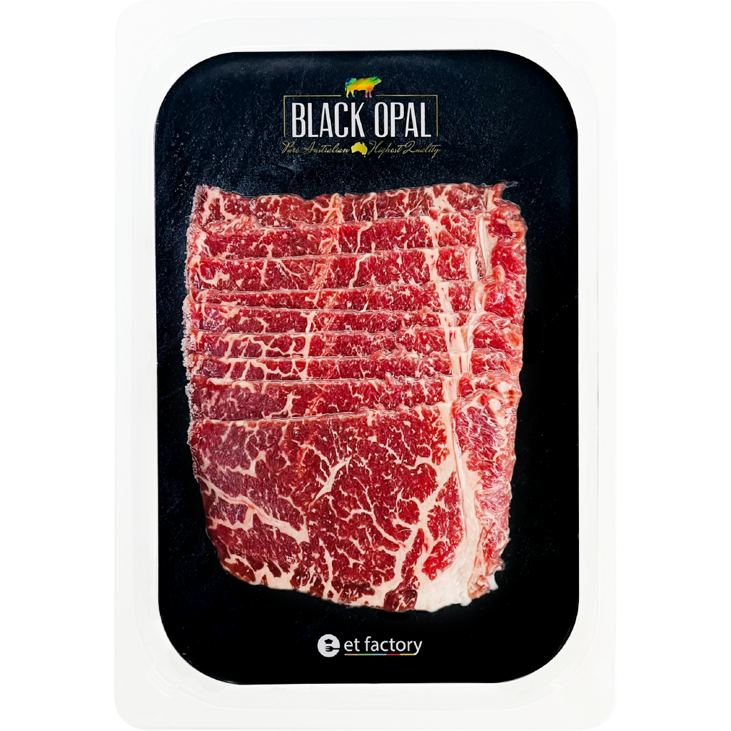 Black Opal 澳洲M9和牛前腿肉(火鍋片) Aussie Wagyu Bolar Blade Hotpot Sliced (M9) 150g_0