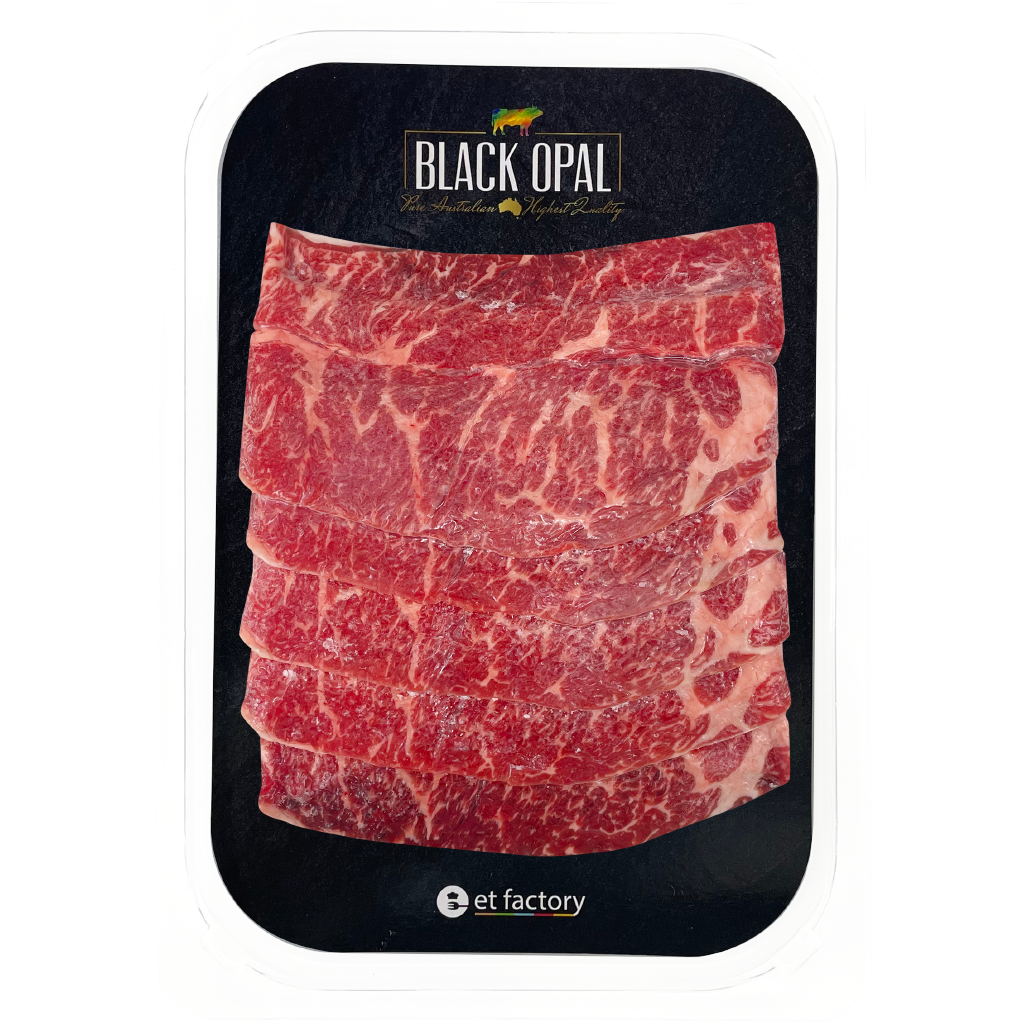 Black Opal 澳洲M5牛肩肉(火鍋片) Aussie Wagyu Chuck Eye Roll Hotpot Sliced (M5) 150g_0