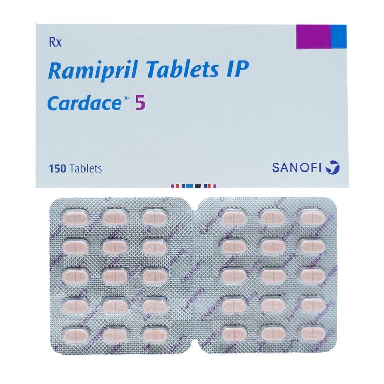 Ramipril Cardace 5mg Tablets I.P_0