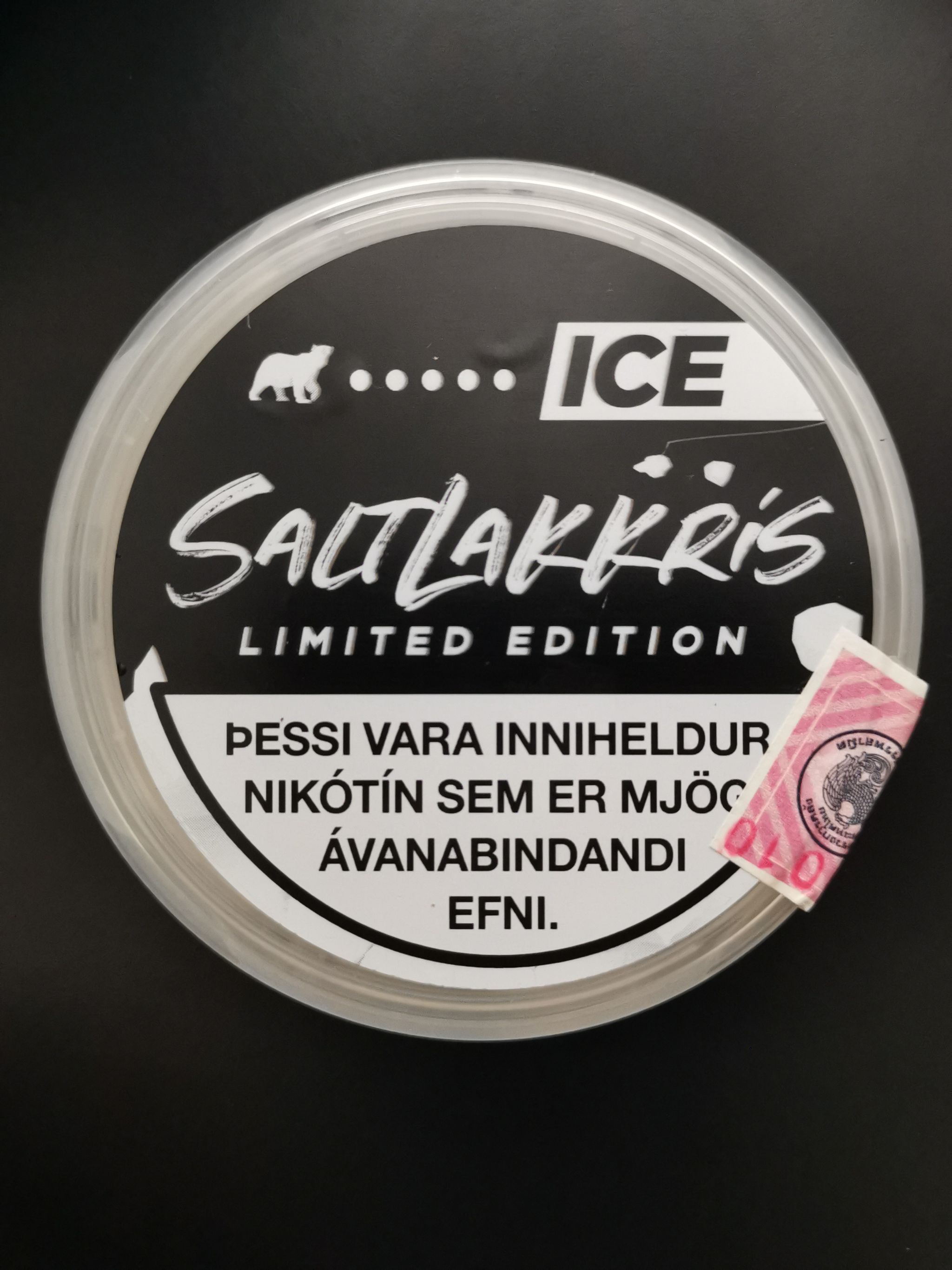 ICE Saltrakkris ( Nicotine 16.5mg/g. 20 Pouches. )_0